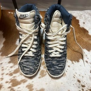 Nike wedge high tops